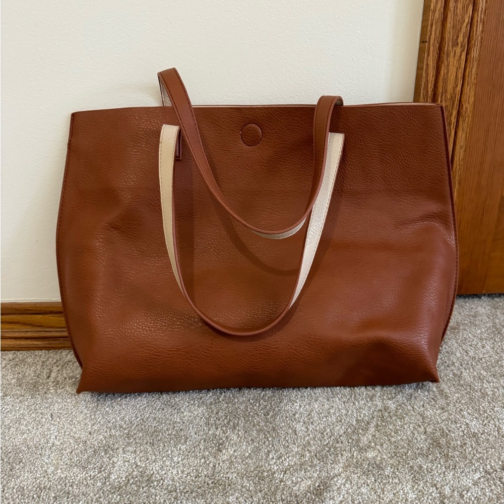 Bass Leather Tote bag